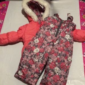 London Fog 2t girls snowsuit